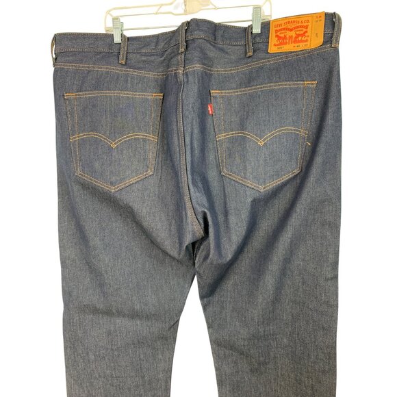 Levis 501 Original Fit Mens Jeans W46 L32 Button Fly Denim RM10203 Big & Tall - Picture 3 of 10